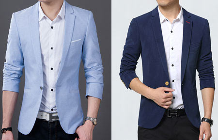 Men's Single Breasted Jacket Blazer Tailor Khao Lak